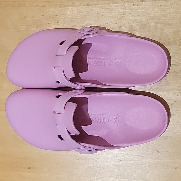 Birkenstock Boston Eva Pink Clogs - Picture 7 of 15